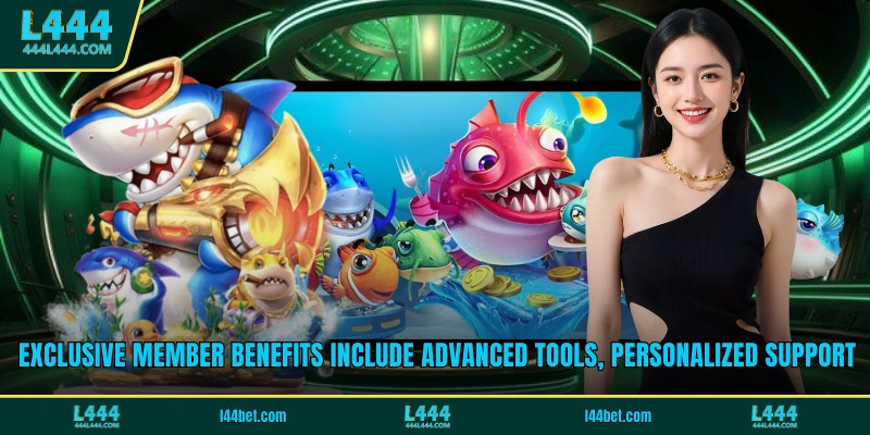 Exclusive member benefits include advanced tools, personalized support