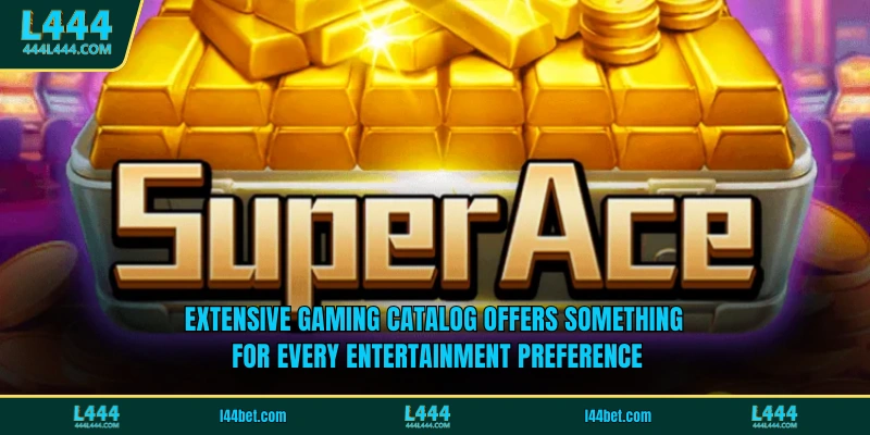 Extensive gaming catalog offers something for every entertainment preference