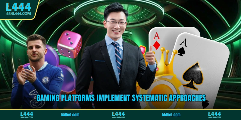 Gaming platforms implement systematic approaches