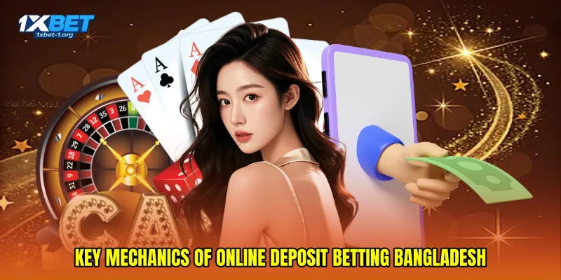 Key mechanics of Online deposit betting Bangladesh