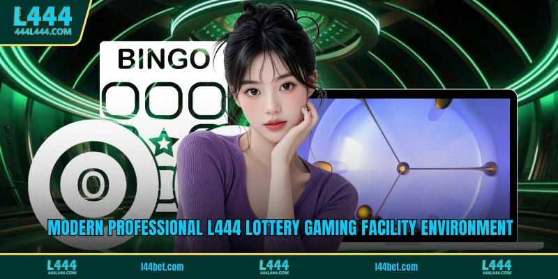 Modern professional L444 lottery gaming facility environment