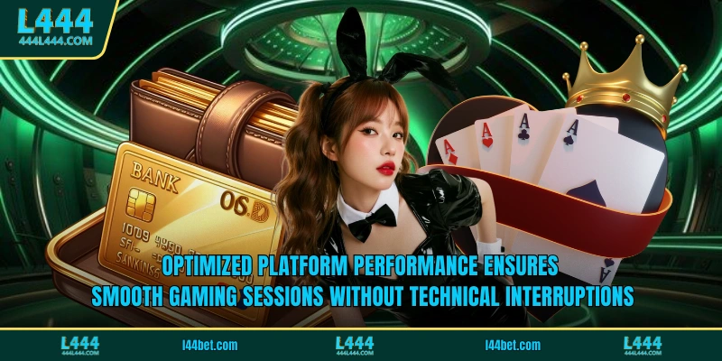 Optimized platform performance ensures smooth gaming sessions without technical interruptions