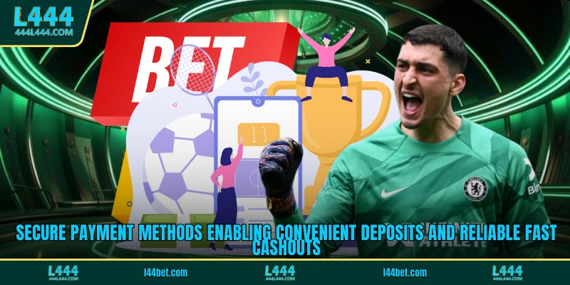 Secure payment methods enabling convenient deposits and reliable fast cashouts