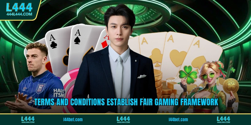 Terms and Conditions establish fair gaming framework