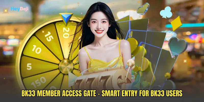 BK33 Member Access Gate - Smart Entry For BK33 Users
