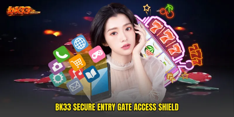 BK33 Secure Entry Gate access shield