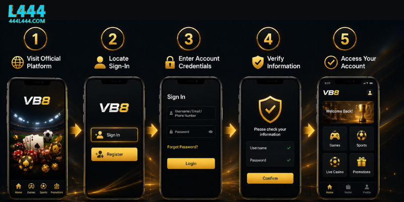 How to Complete VB8 Login