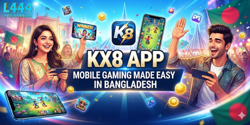 KX8 App: Mobile Gaming Made Easy in Bangladesh