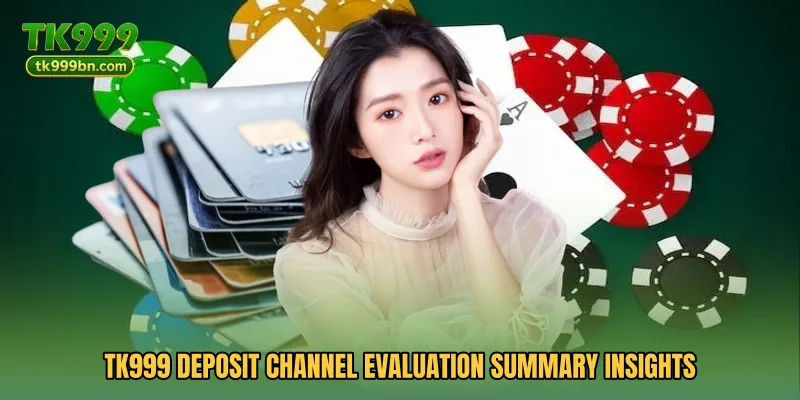 TK999 Deposit Channel Evaluation summary insights