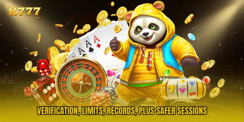 Verification, limits, records, plus safer sessions
